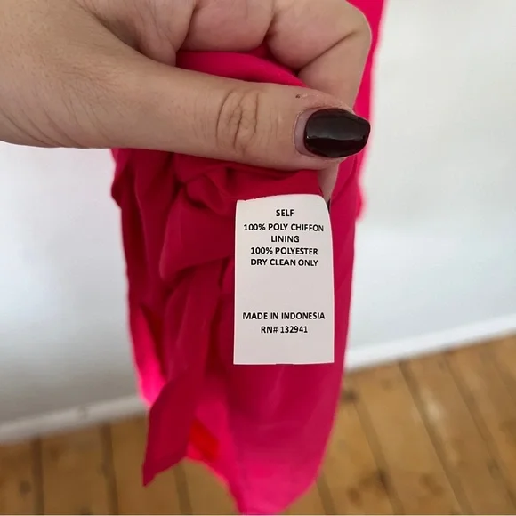 Amanda Uprichard Martine Dress in Passionfruit Size XL NWOT - Picture 7 of 8